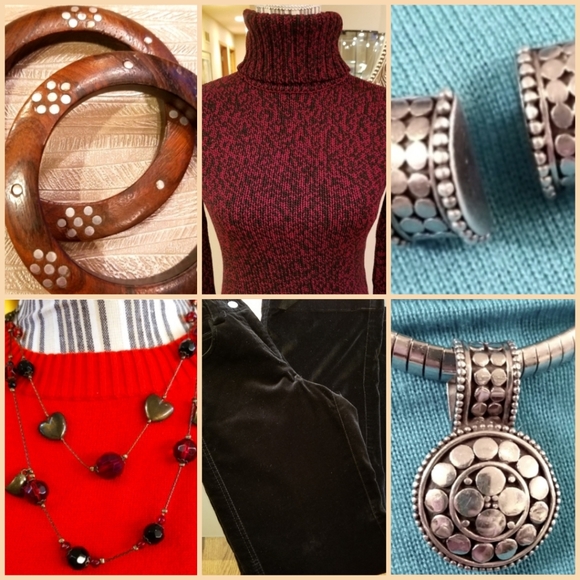 Yansi Fugel Black Velvet Cotton Pants - Picture 10 of 11